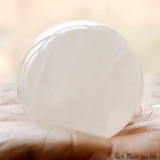 Selenite Gemstone Sphere ball, Reiki Healing Crystal 40-50mm