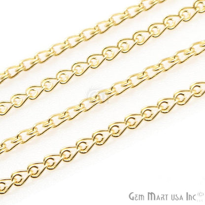 Link Finding Gold Plated Station Rosary Chain