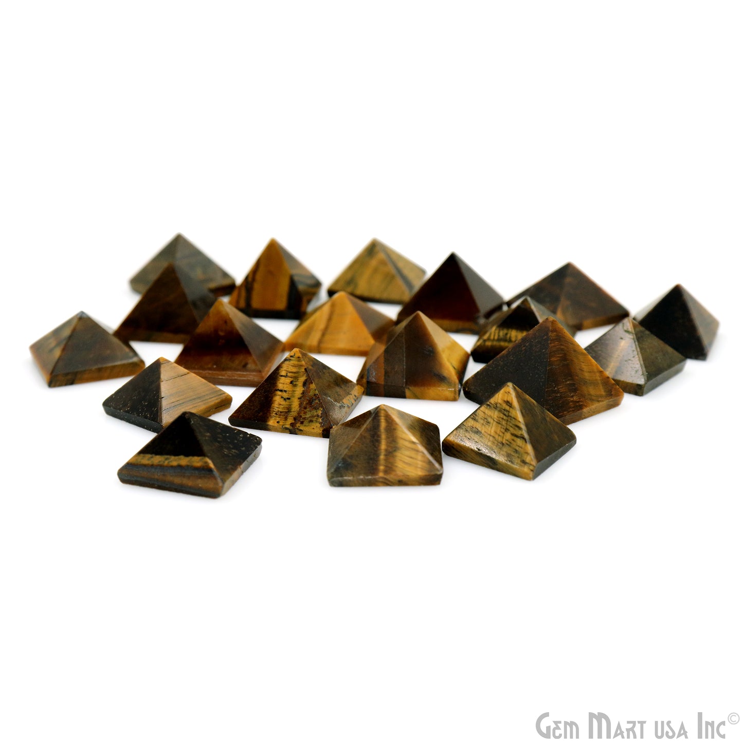 Healing Gemstone Pyramid 13x10mm Metaphysical Reiki Crystal