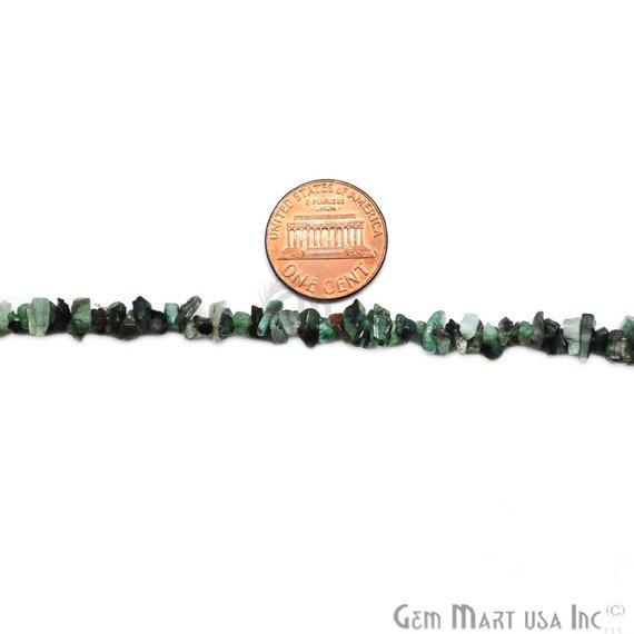 Natural Ruby Zoisite Chip Beads Strand-, Semi Precious, Gemstone Chips, Gemstone Beads (CHRZ-70001) - GemMartUSA