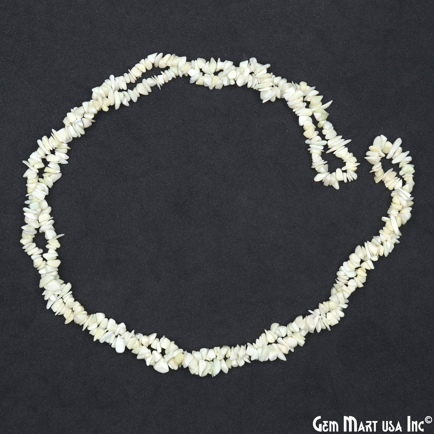 Single Strand 34 inches Serpentine Gemstones Chip Beads (754669715503)