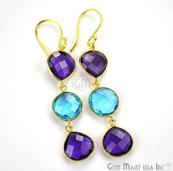 Amethyst & Blue Topaz