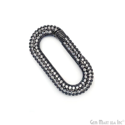 Dainty Gold Spring Gate Ring-Oval Push Gate Ring-Jewelry Making Findings