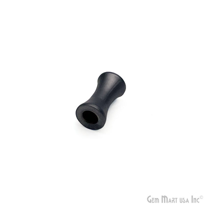 Large Hole Tube Column Spacer Beads 7x4mm Metal Concave Spacer Beads Cinched Tube Beads