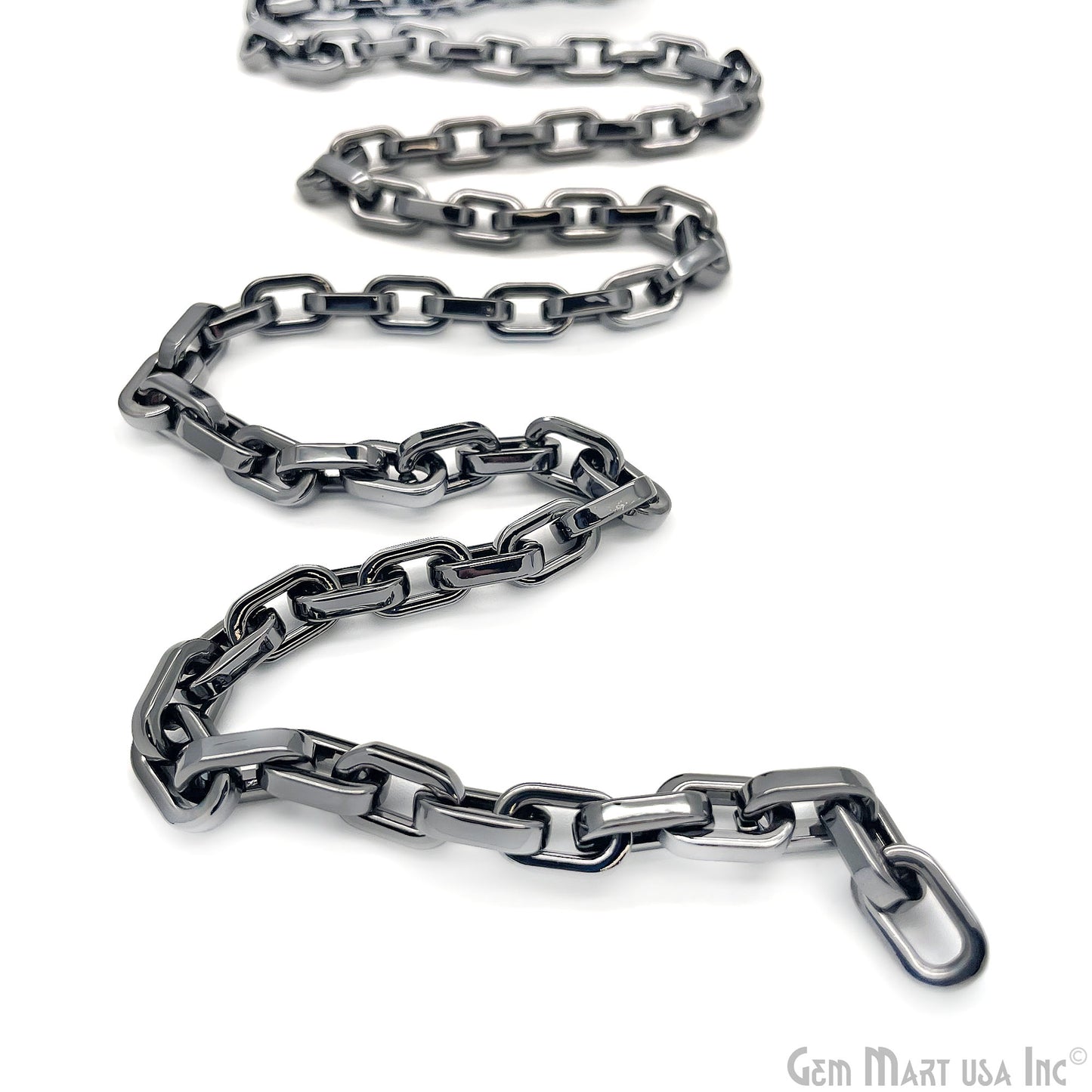 DIY Chain, Link Chain, Purse Chain, Chain Necklace, Curb Chain, Mariner Chain, Figaro Chain, in Gold/Silver/Black/Rose Gold