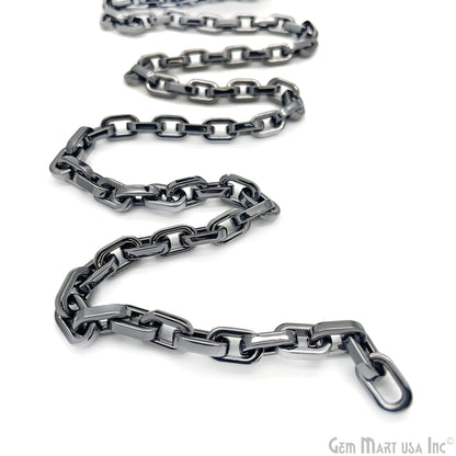 DIY Chain, Link Chain, Purse Chain, Chain Necklace, Curb Chain, Mariner Chain, Figaro Chain, in Gold/Silver/Black/Rose Gold