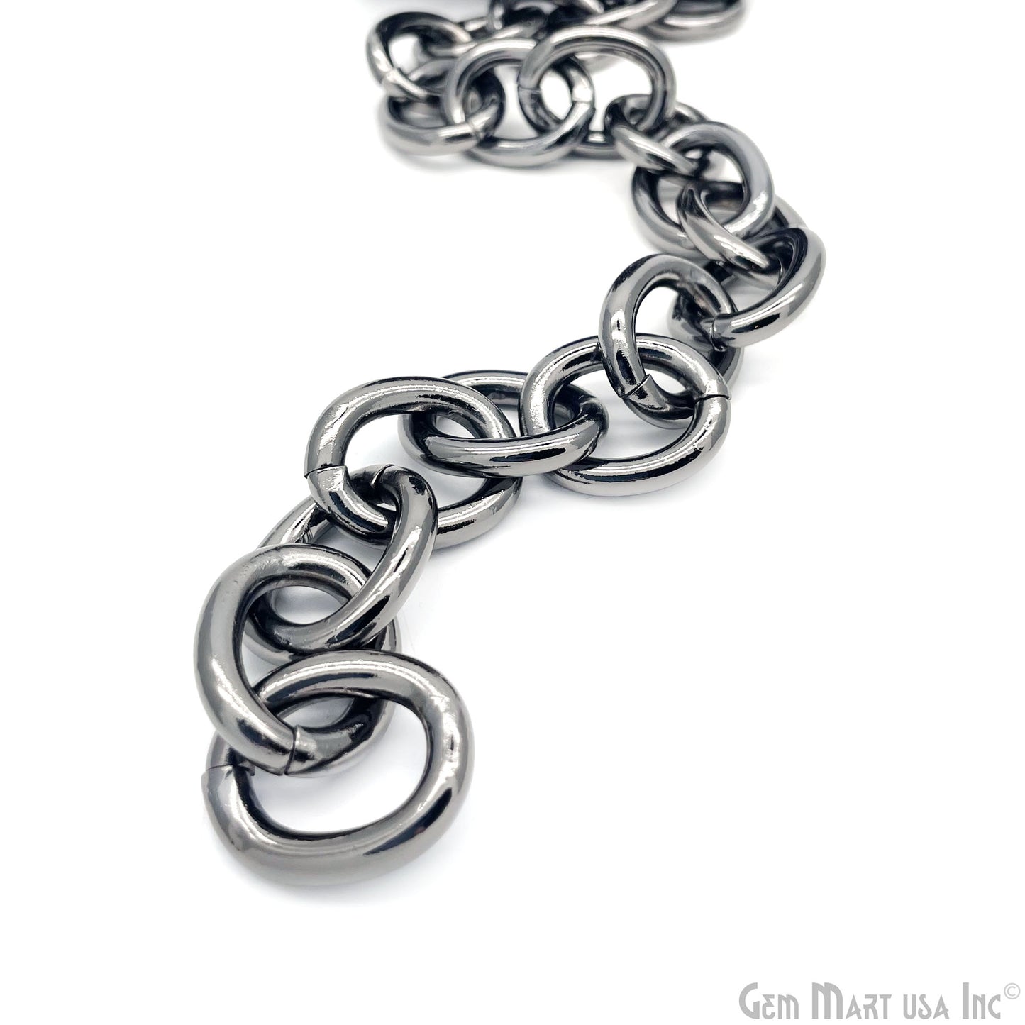 DIY Chain, Link Chain, Purse Chain, Chain Necklace, Curb Chain, Mariner Chain, Figaro Chain, in Gold/Silver/Black/Rose Gold