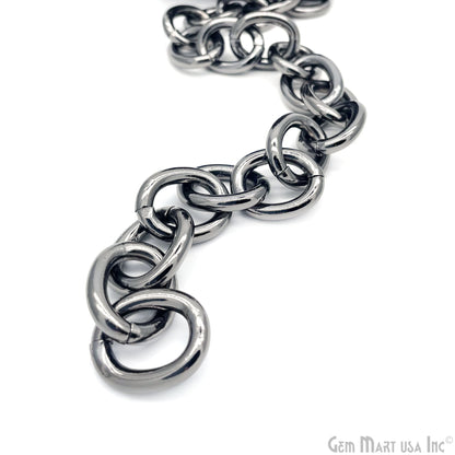 DIY Chain, Link Chain, Purse Chain, Chain Necklace, Curb Chain, Mariner Chain, Figaro Chain, in Gold/Silver/Black/Rose Gold
