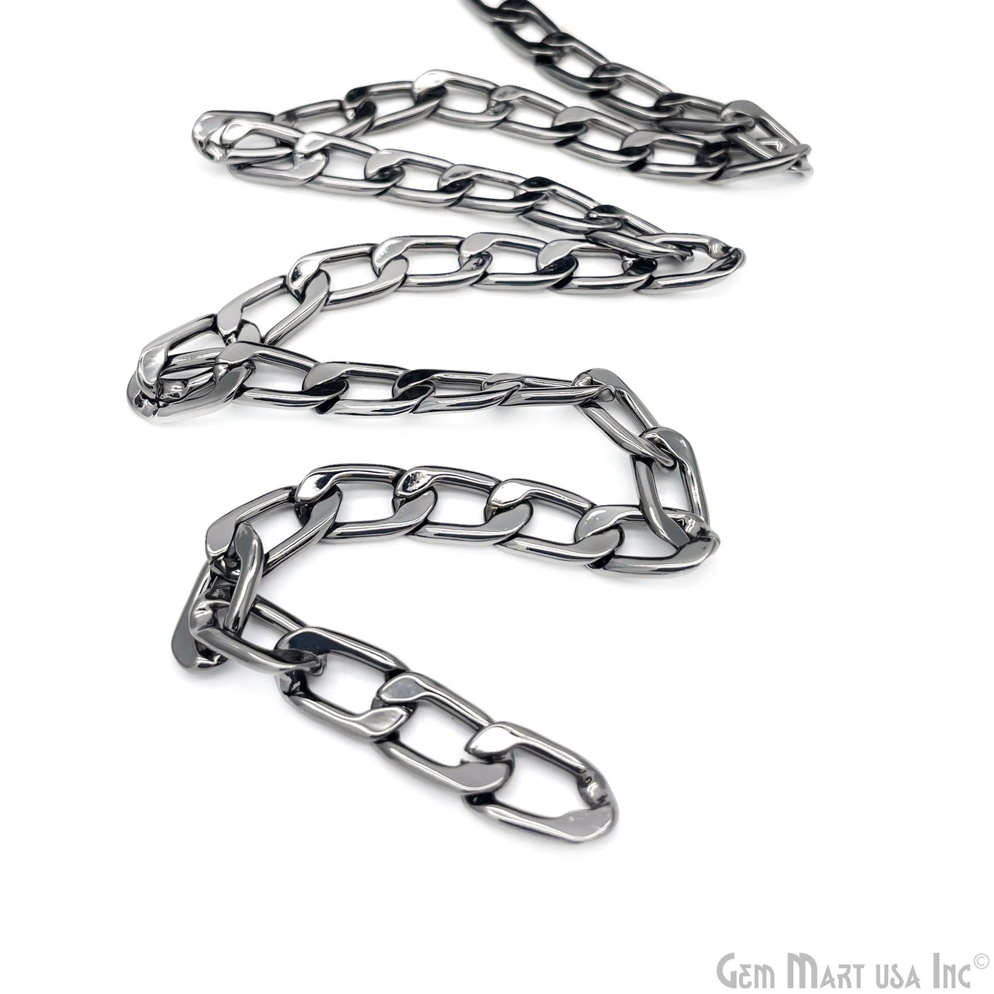 DIY Chain, Link Chain, Purse Chain, Chain Necklace, Curb Chain, Mariner Chain, Figaro Chain, in Gold/Silver/Black/Rose Gold
