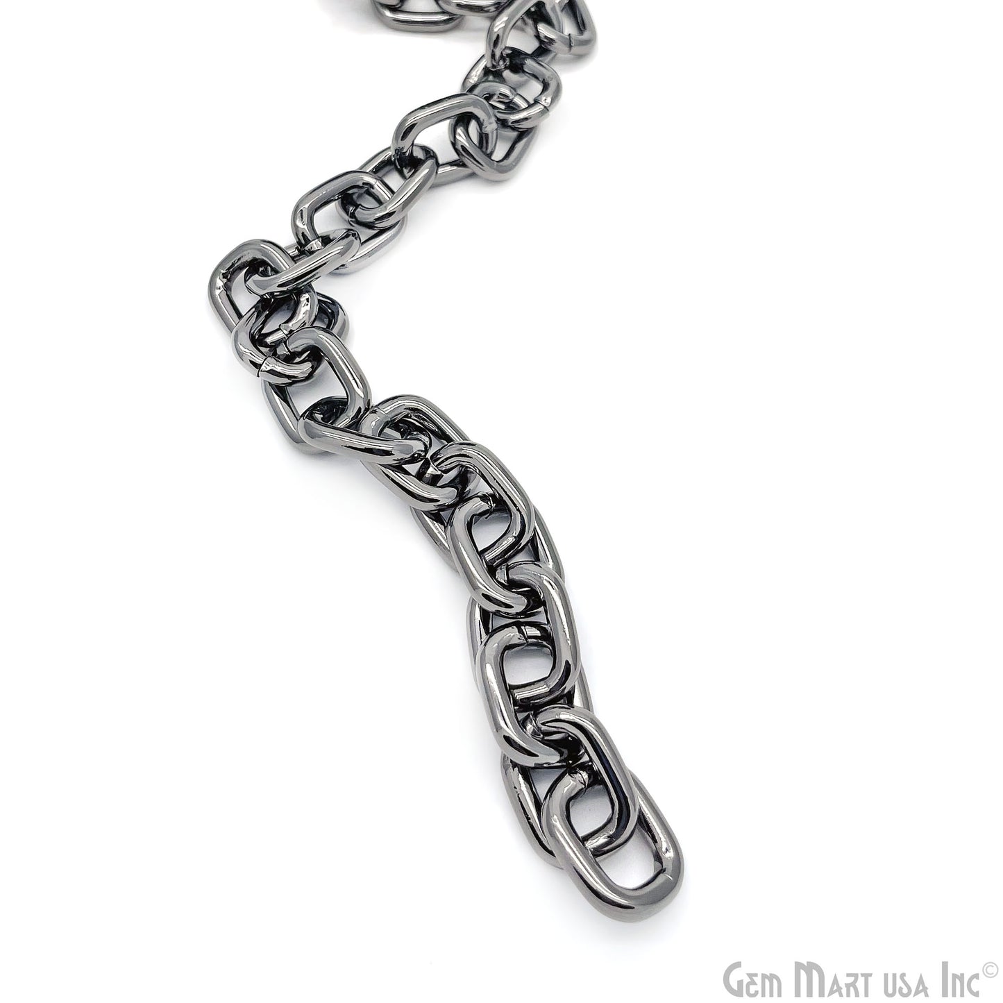 DIY Chain, Link Chain, Purse Chain, Chain Necklace, Curb Chain, Mariner Chain, Figaro Chain, in Gold/Silver/Black/Rose Gold