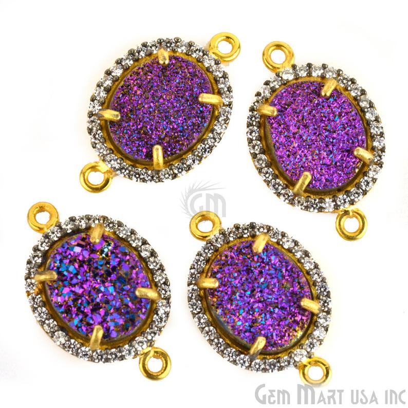 Purple Druzy