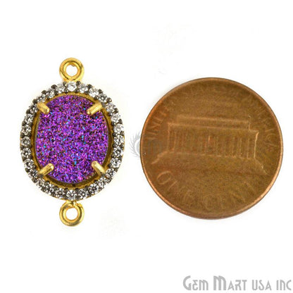 gemstone connector beads, gemstone connector pendant