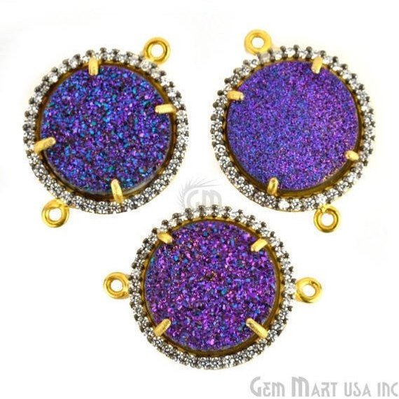 Purple Druzy