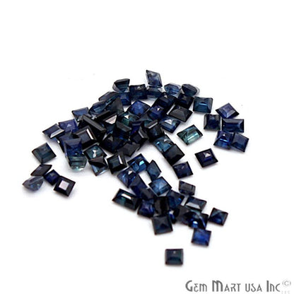 Wholesale Blue Sapphire Square Shape 1.9-2.2mm Loose Gemstones (Pick Your Carat) - GemMartUSA