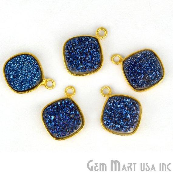 druzy connector beads, druzy connector