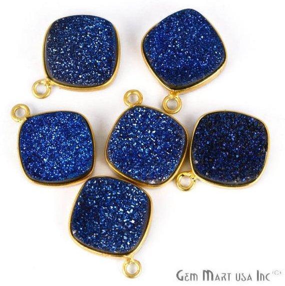 druzy connector beads, druzy connector