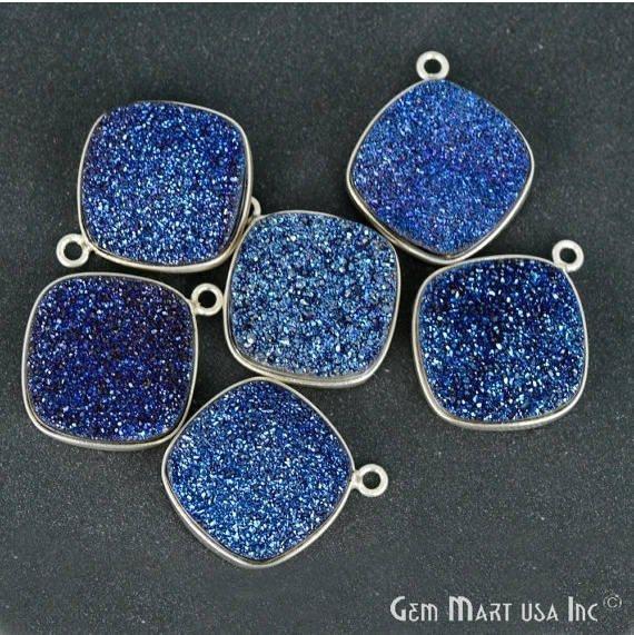 druzy connector beads, druzy connector