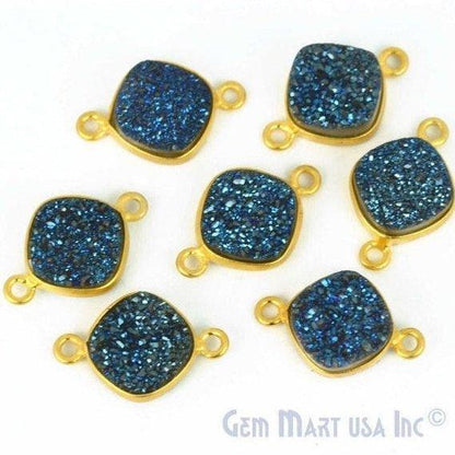 druzy connector beads, druzy connector