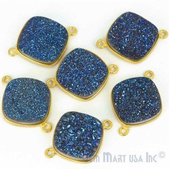 druzy connector beads, druzy connector