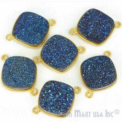 druzy connector beads, druzy connector