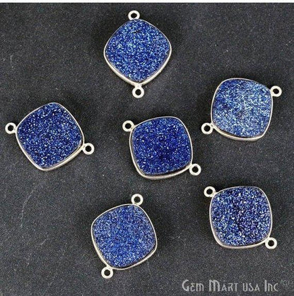 druzy connector beads, druzy connector