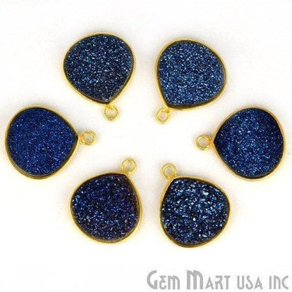 druzy connector beads, druzy connector