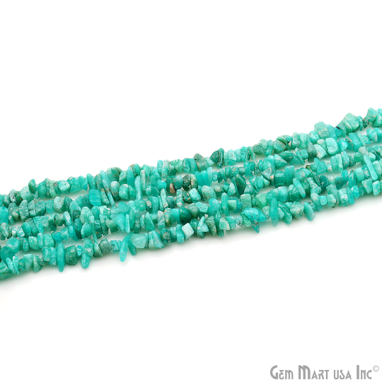 Amazonite Nugget Chip Gemstone Beads Strands - GemMartUSA