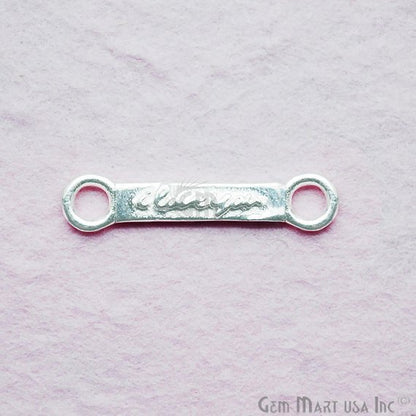 I Love You Silver Charm for Bracelet Pendants & Necklace - GemMartUSA