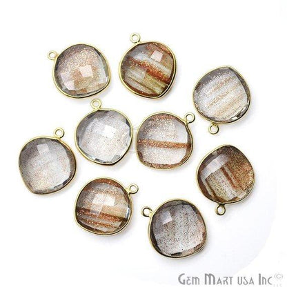 gemstone connector beads, gemstone connector pendant