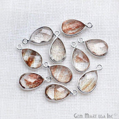 gemstone connector beads, gemstone connector pendant