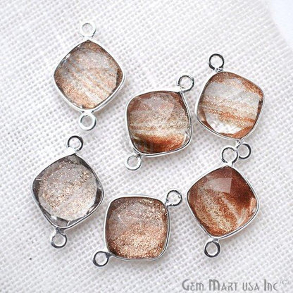 gemstone connector beads, gemstone connector pendant