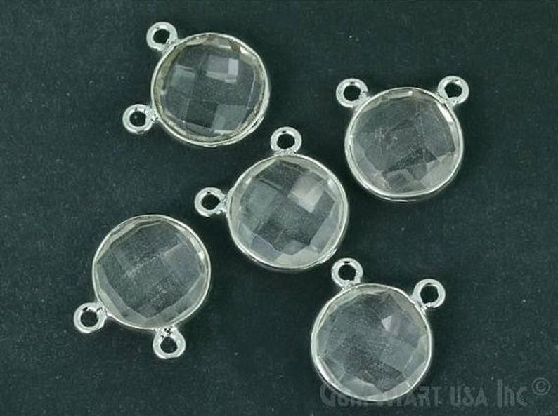 gemstone connector beads, gemstone connector pendant
