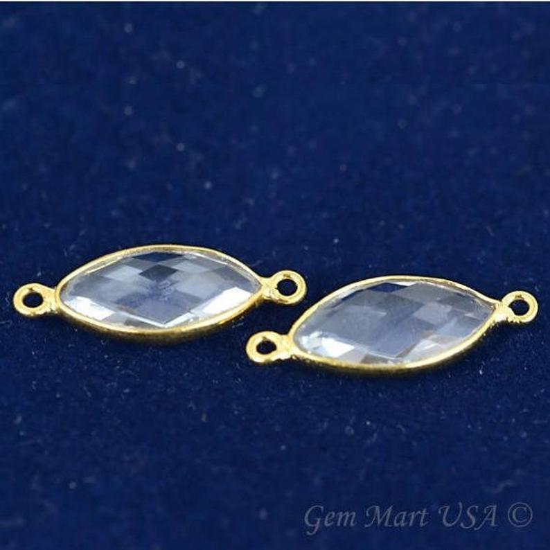 gemstone connector beads, gemstone connector pendant