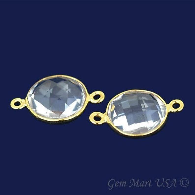 gemstone connector beads, gemstone connector pendant