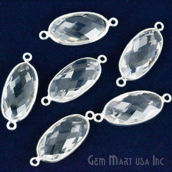 gemstone connector beads, gemstone connector pendant