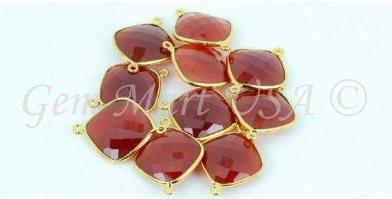 gemstone connector beads, gemstone connector pendant
