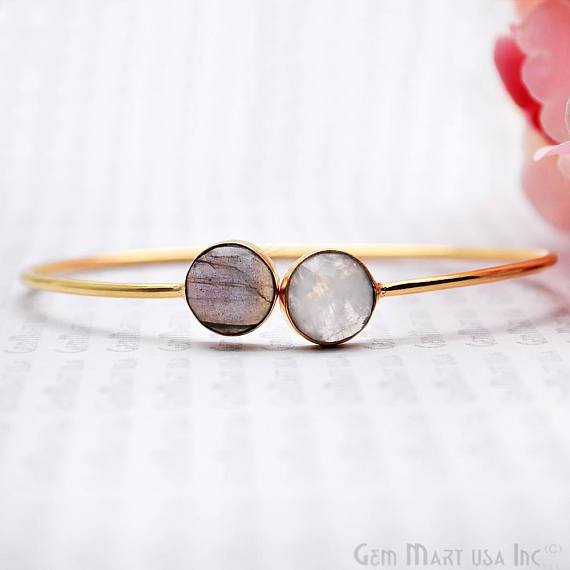 Rainbow Moonstone & Labradorite