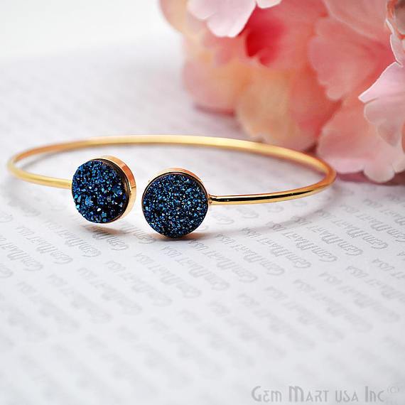 Blue Druzy