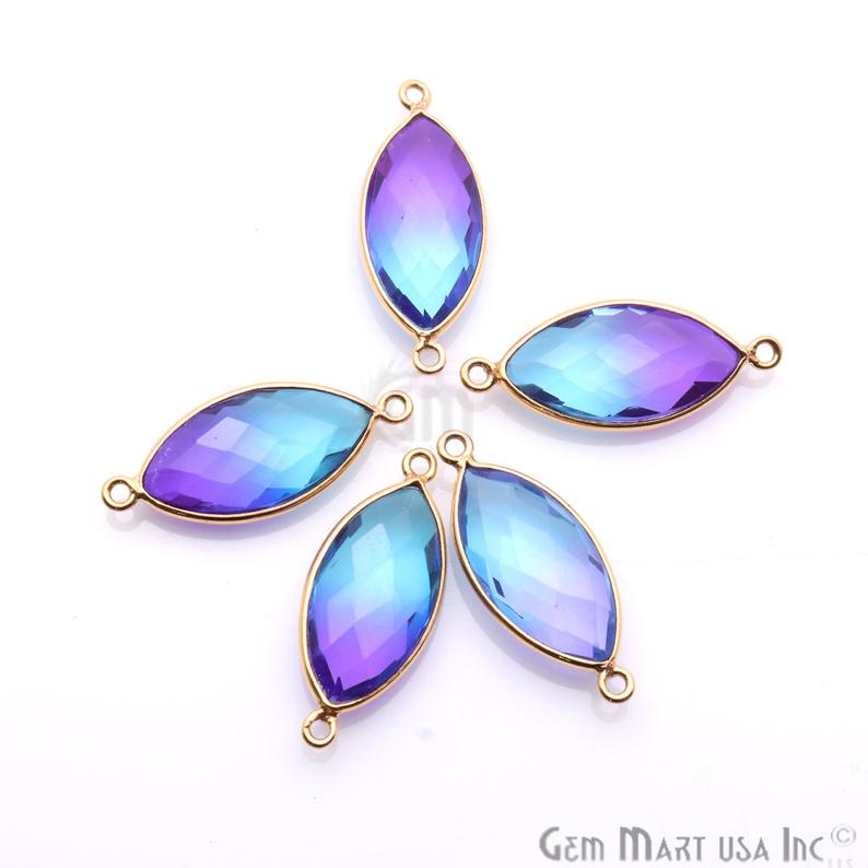 Purple & Sky Blue