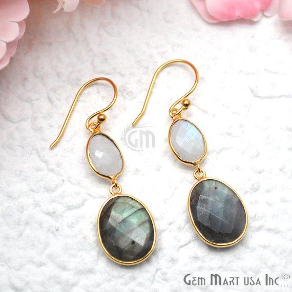 Rainbow Moonstone & Labradorite