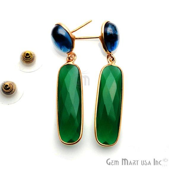 Iolite & Green Onyx