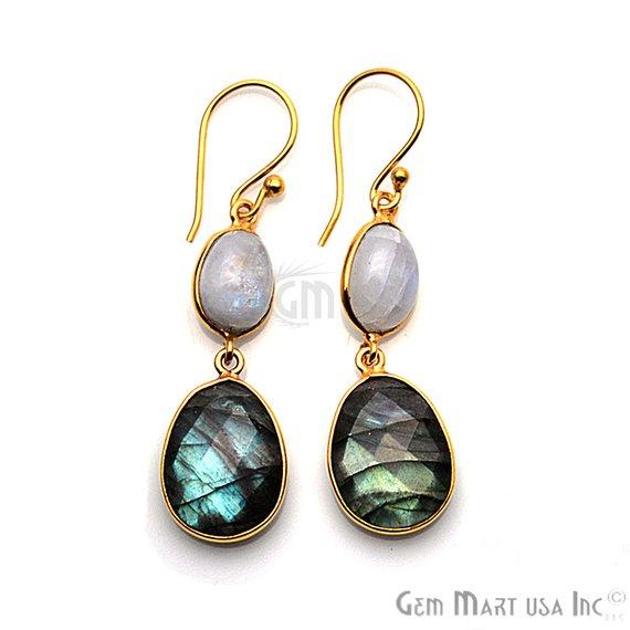 Labradorite & Rainbow Moonstone