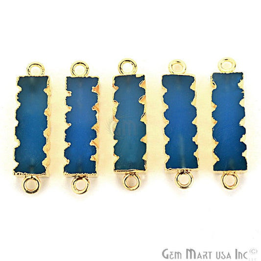 gemstone connector beads, gemstone connector pendant