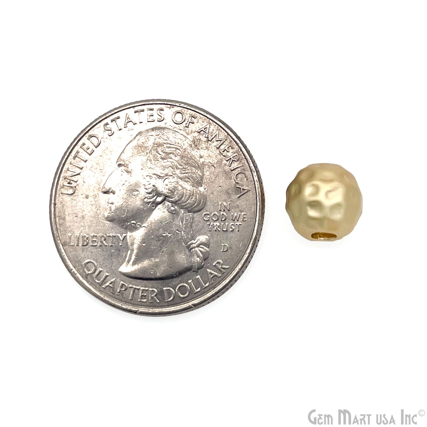 Round Ball Spacer Metal 8mm Ball Charm Pendant