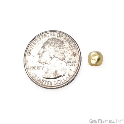 Organic Round Spacer Bead 5.8mm Metal Spacer Bead Charm