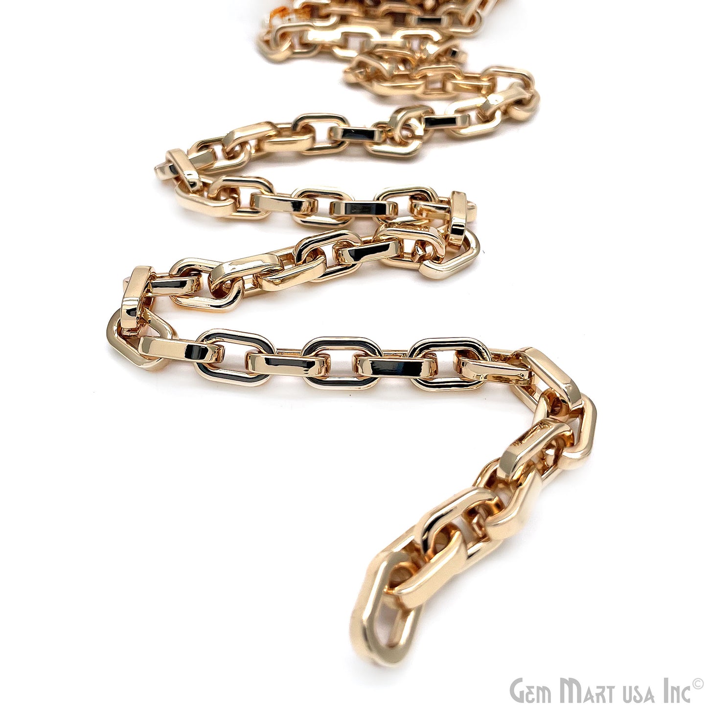 DIY Chain, Link Chain, Purse Chain, Chain Necklace, Curb Chain, Mariner Chain, Figaro Chain, in Gold/Silver/Black/Rose Gold