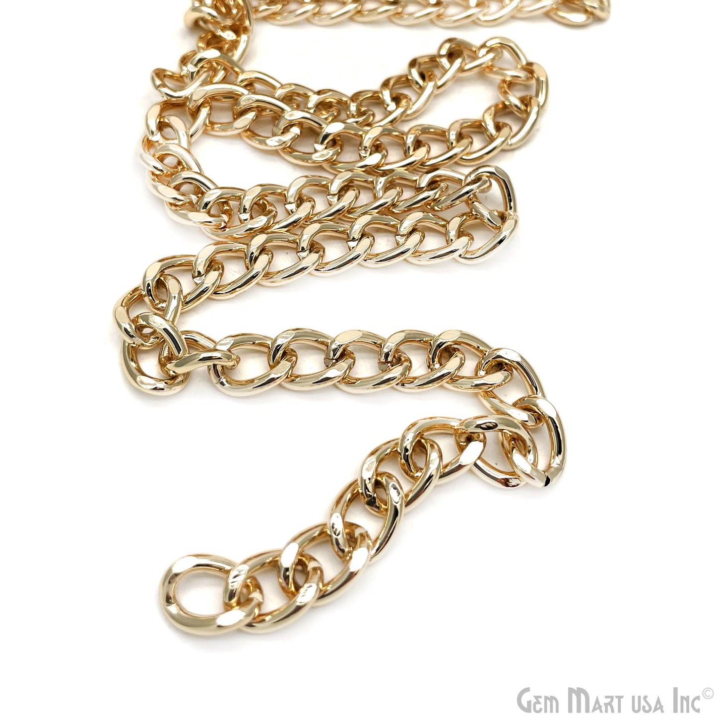 DIY Chain, Link Chain, Purse Chain, Chain Necklace, Curb Chain, Mariner Chain, Figaro Chain, in Gold/Silver/Black/Rose Gold