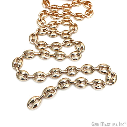 DIY Chain, Link Chain, Purse Chain, Chain Necklace, Curb Chain, Mariner Chain, Figaro Chain, in Gold/Silver/Black/Rose Gold