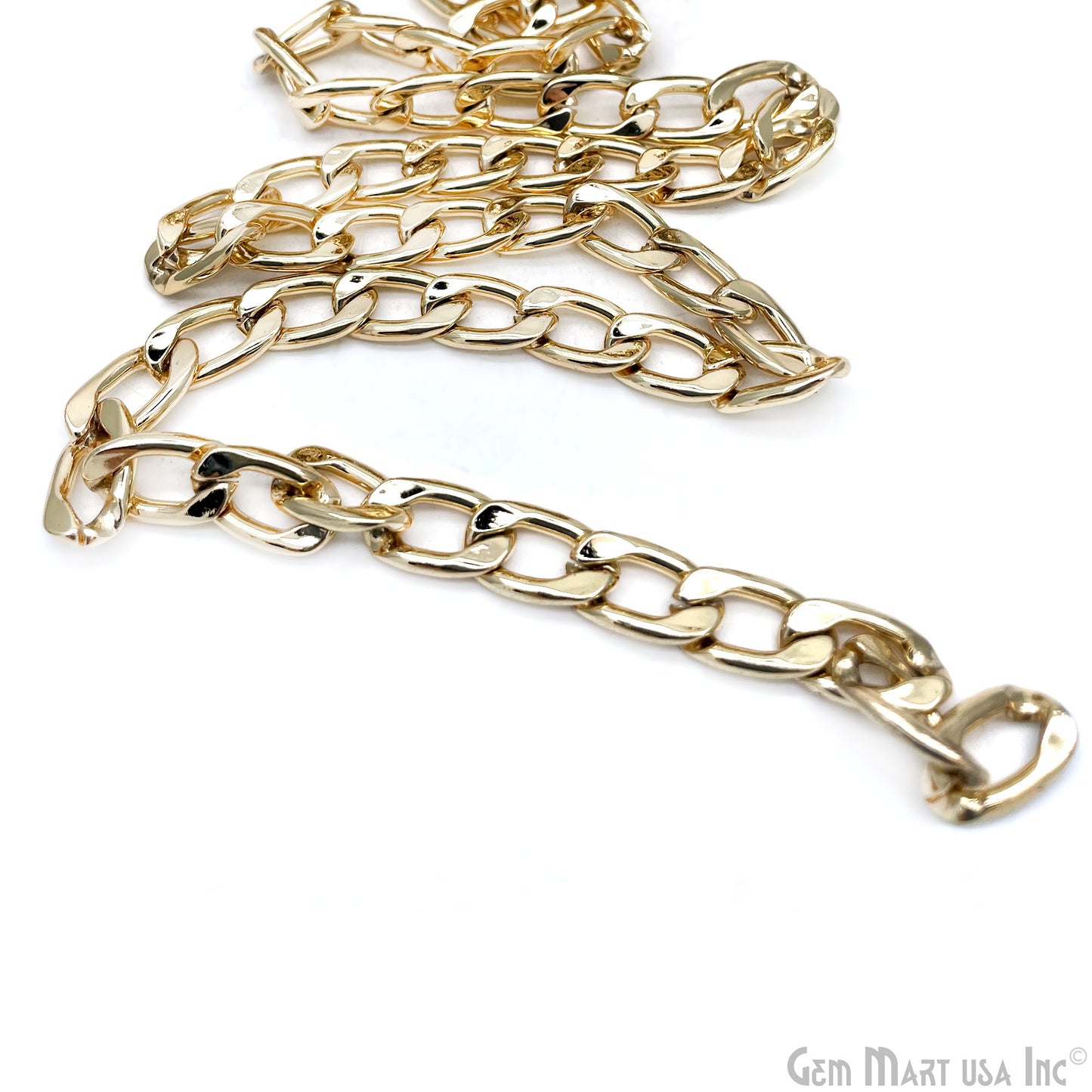 DIY Chain, Link Chain, Purse Chain, Chain Necklace, Curb Chain, Mariner Chain, Figaro Chain, in Gold/Silver/Black/Rose Gold