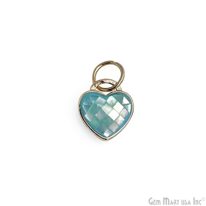 Heart Charm Pendant 10mm Single Bail Bracelet Charm